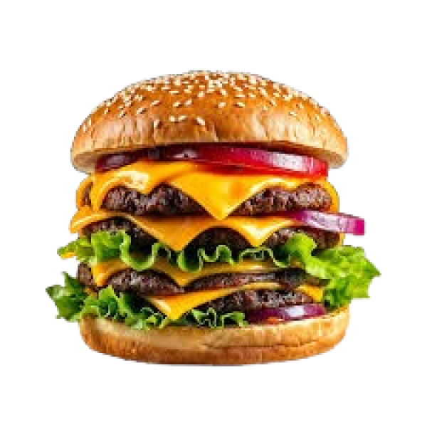 Tower With Cheese Buger